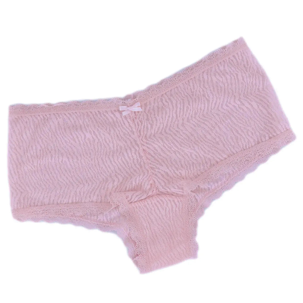 Set De 3 Pantaletas Bóxer De Encaje Sexybox Mod 21653
