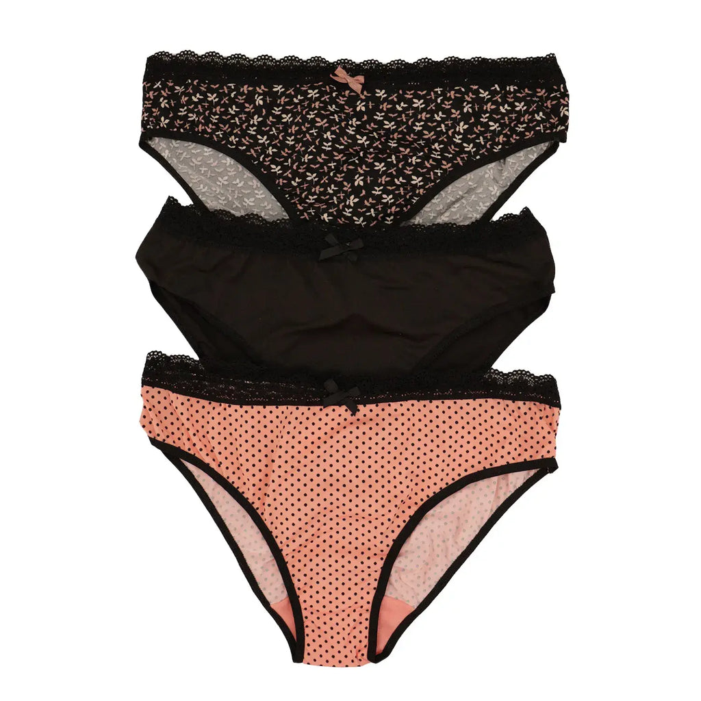 Paquete De 3 Bikini Juvenil Sexybox Para Mujer Mod. 12914