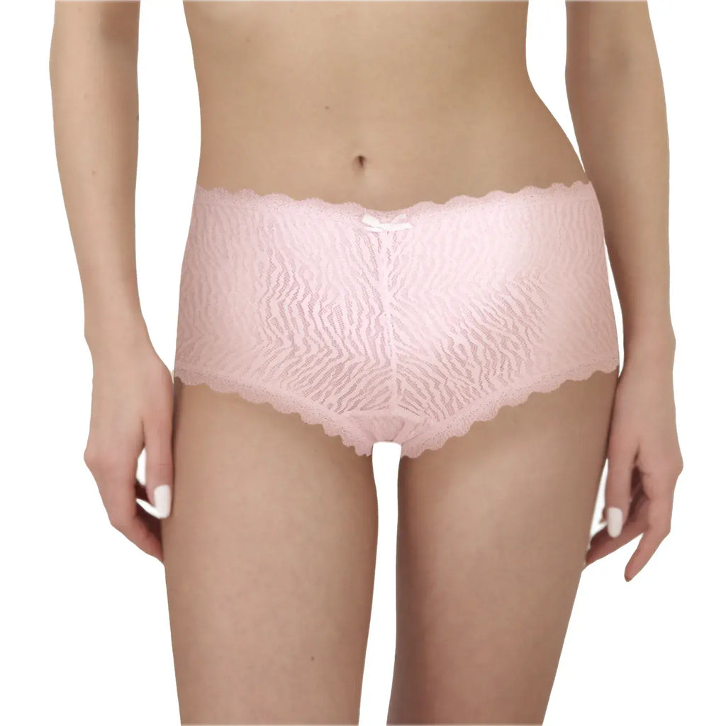 Set De 3 Pantaletas Bóxer De Encaje Sexybox Mod 21653