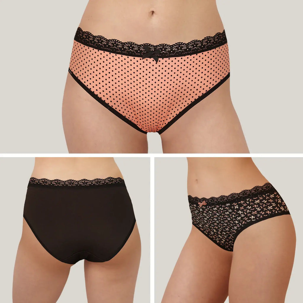 Paquete De 3 Bikini Juvenil Sexybox Para Mujer Mod. 12914
