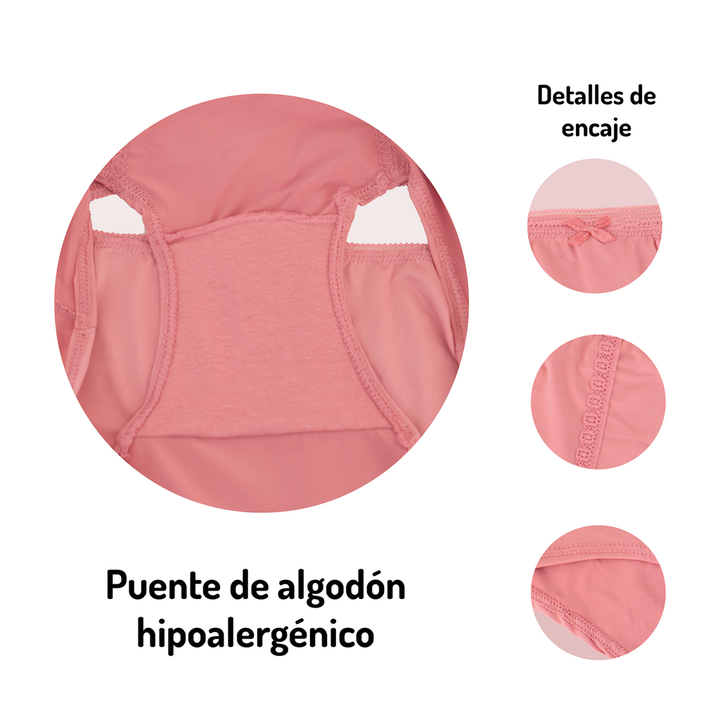Paquete De 3 Bikinis Sexybox Con Delicado Moño Mod. 1522