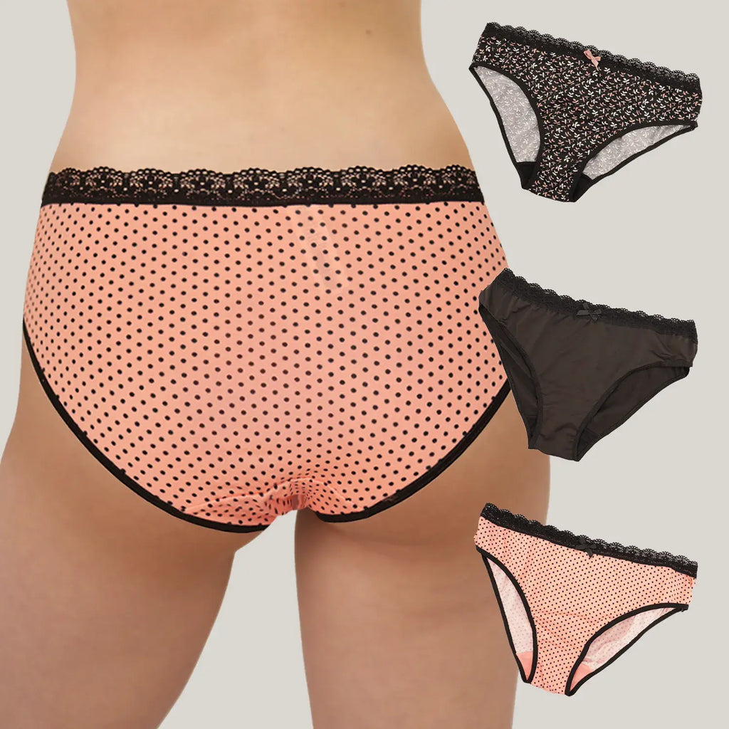 Paquete De 3 Bikini Juvenil Sexybox Para Mujer Mod. 12914