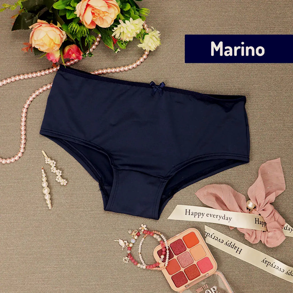 Set De 3 Pantaletas Tipo Boxer Dama Sexybox Mod. 12909