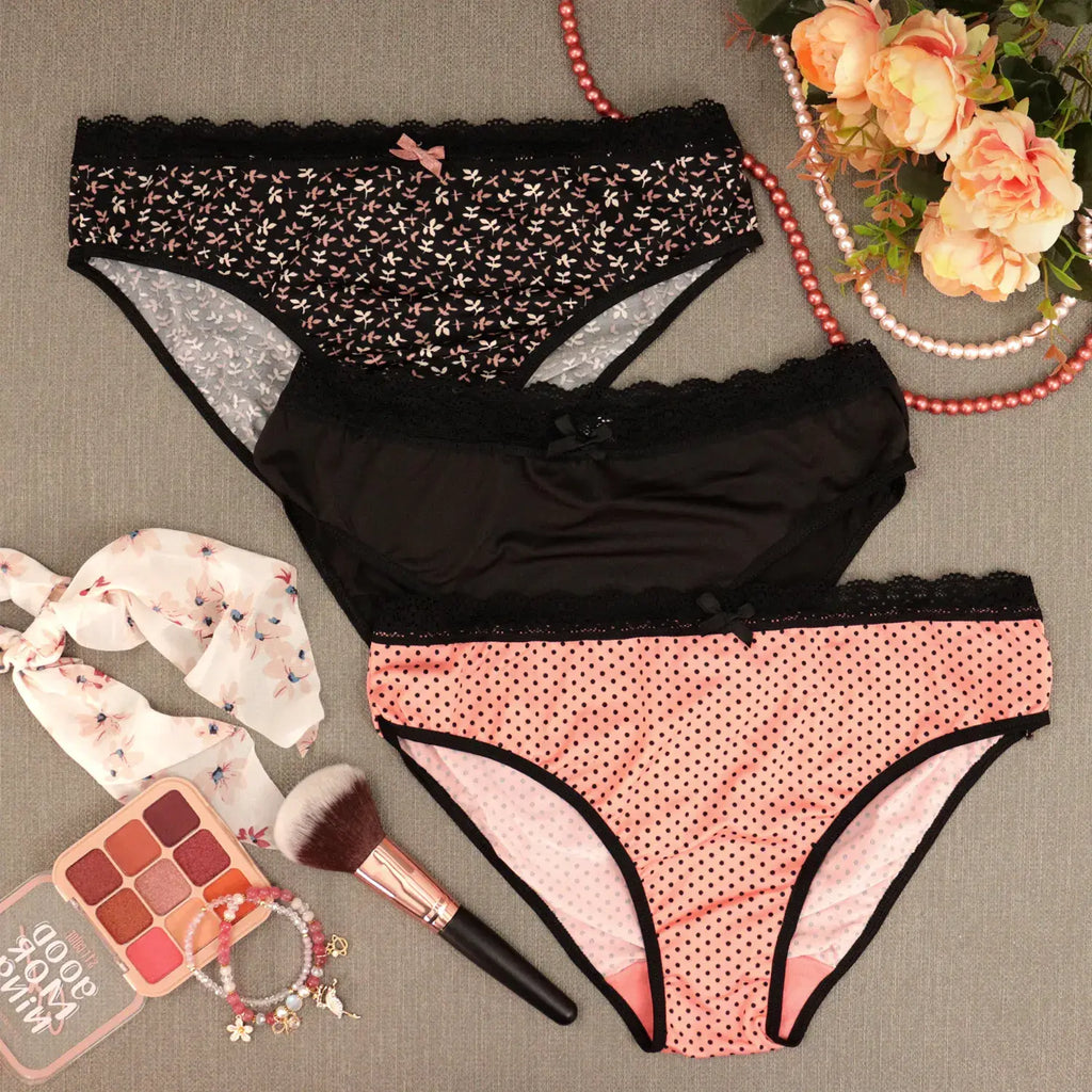 Paquete De 3 Bikini Juvenil Sexybox Para Mujer Mod. 12914