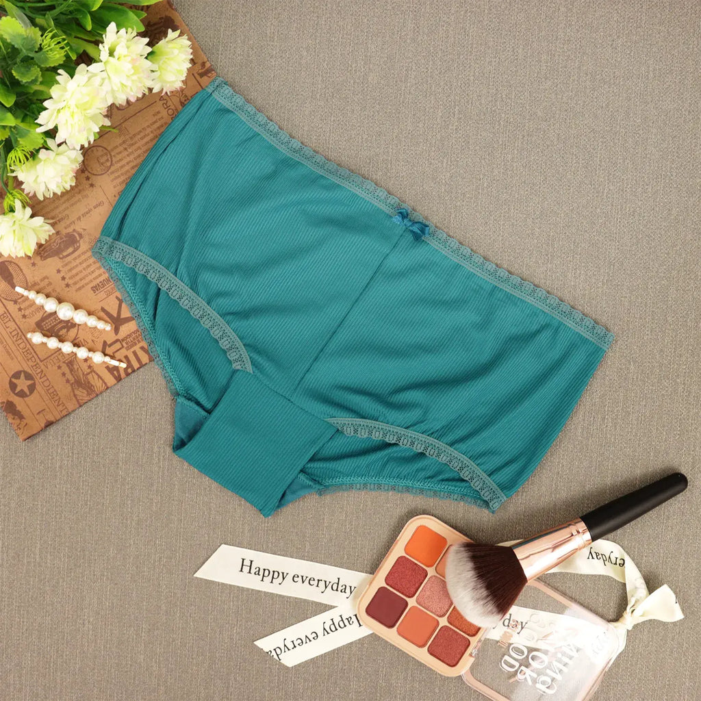 Paquete De 3 Bóxer Con Encaje Sexybox De Mujer Mod. 14598