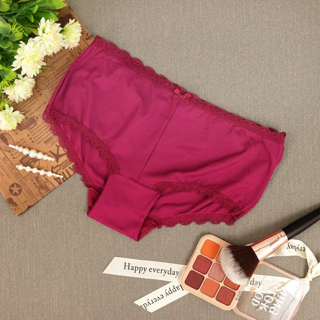 Paquete De 3 Bóxer Con Encaje Sexybox De Mujer Mod. 14598