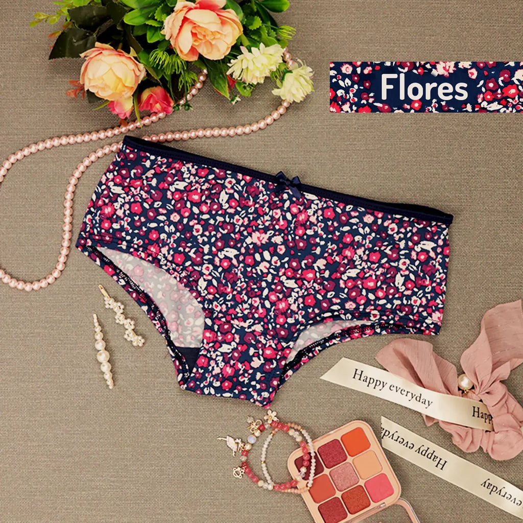 Set De 3 Pantaletas Tipo Boxer Dama Sexybox Mod. 12909