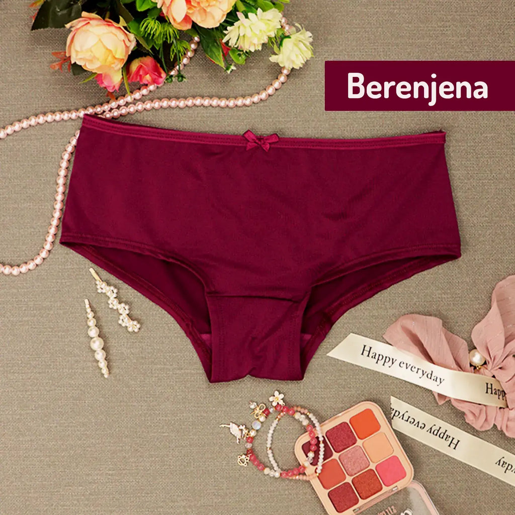 Set De 3 Pantaletas Tipo Boxer Dama Sexybox Mod. 12909