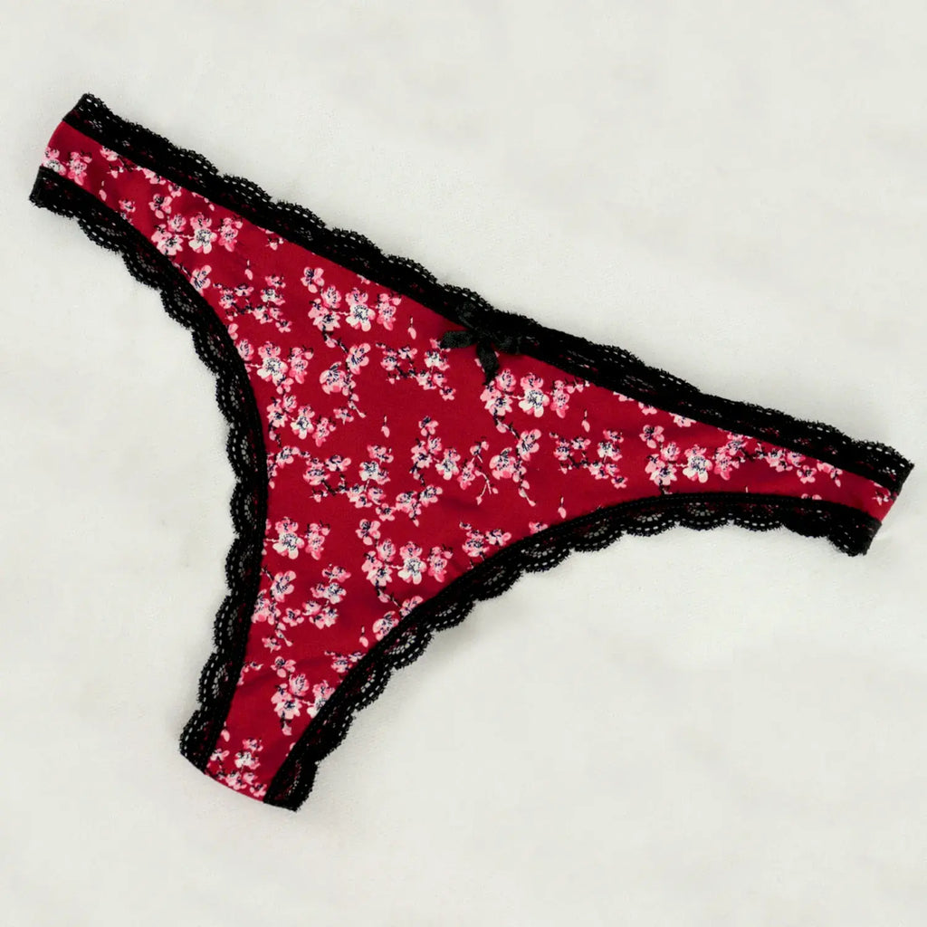 Paquete de 3 bragas tanga xon encaje SexyBox Mod. 16632