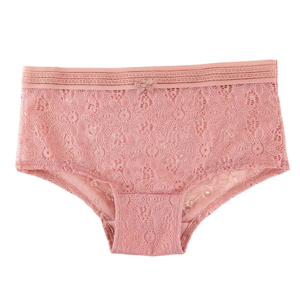 Set De 3 Pantaleta Tipo Boxer De Encaje Sexybox Mod. 21669