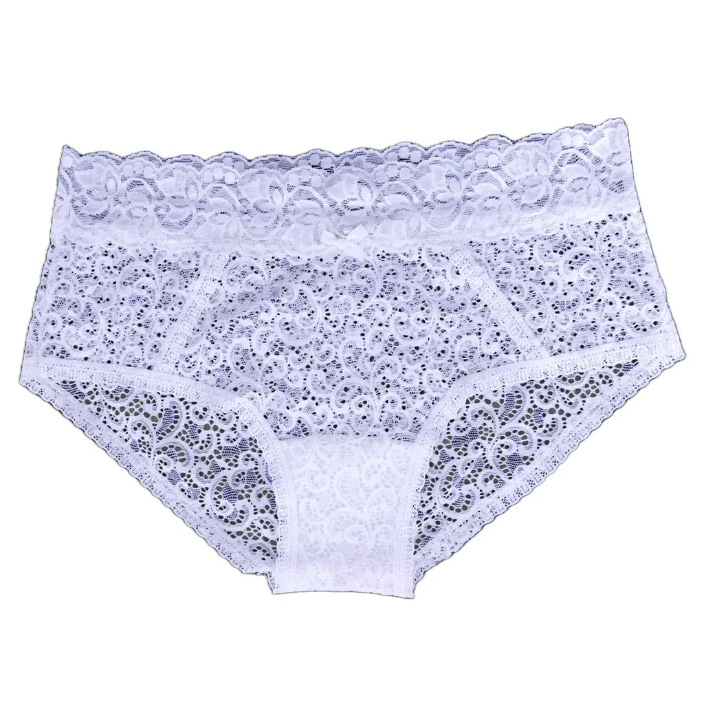 Paquete De 3 Panty Tipo Boxer De Encaje Colores Mod. 21215