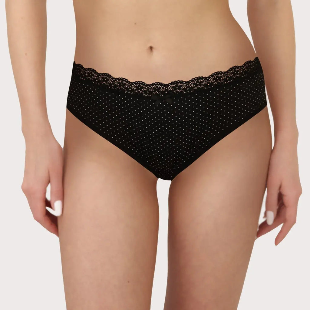 Paquete De 3 Tangas Cintura Media Sexybox Mod. 16219