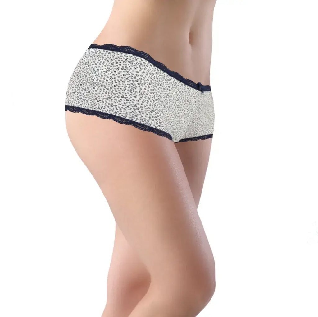 Set 5 Bóxer Suave Encaje Colores Varios Sexybox Mod. 21008