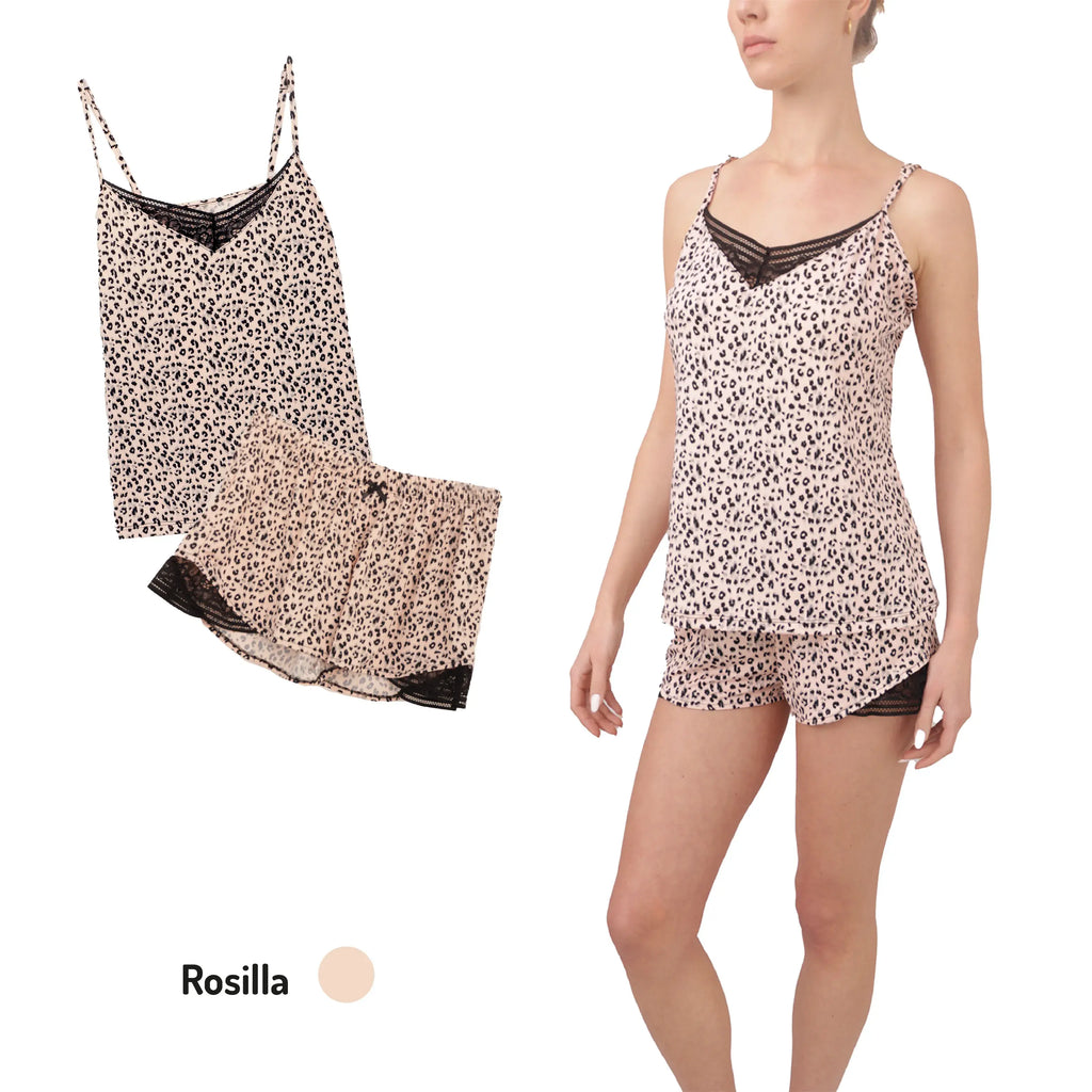 Pijama Cómoda De 2 Piezas Para Mujer Sexybox Mod. 107