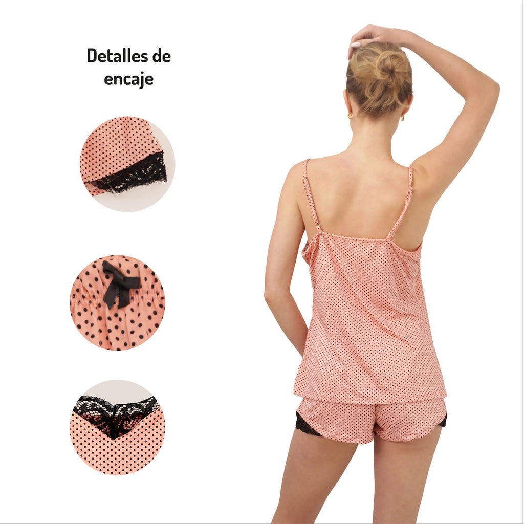 Pijama Cómoda De 2 Piezas Para Mujer Sexybox Mod. 107.1
