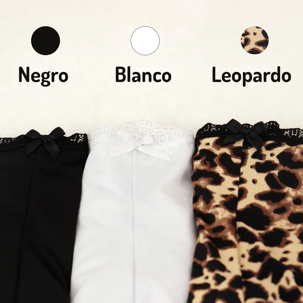 Pack De 3 Boxer Pantaleta Cintura Alta Sexybox Mod. 16048