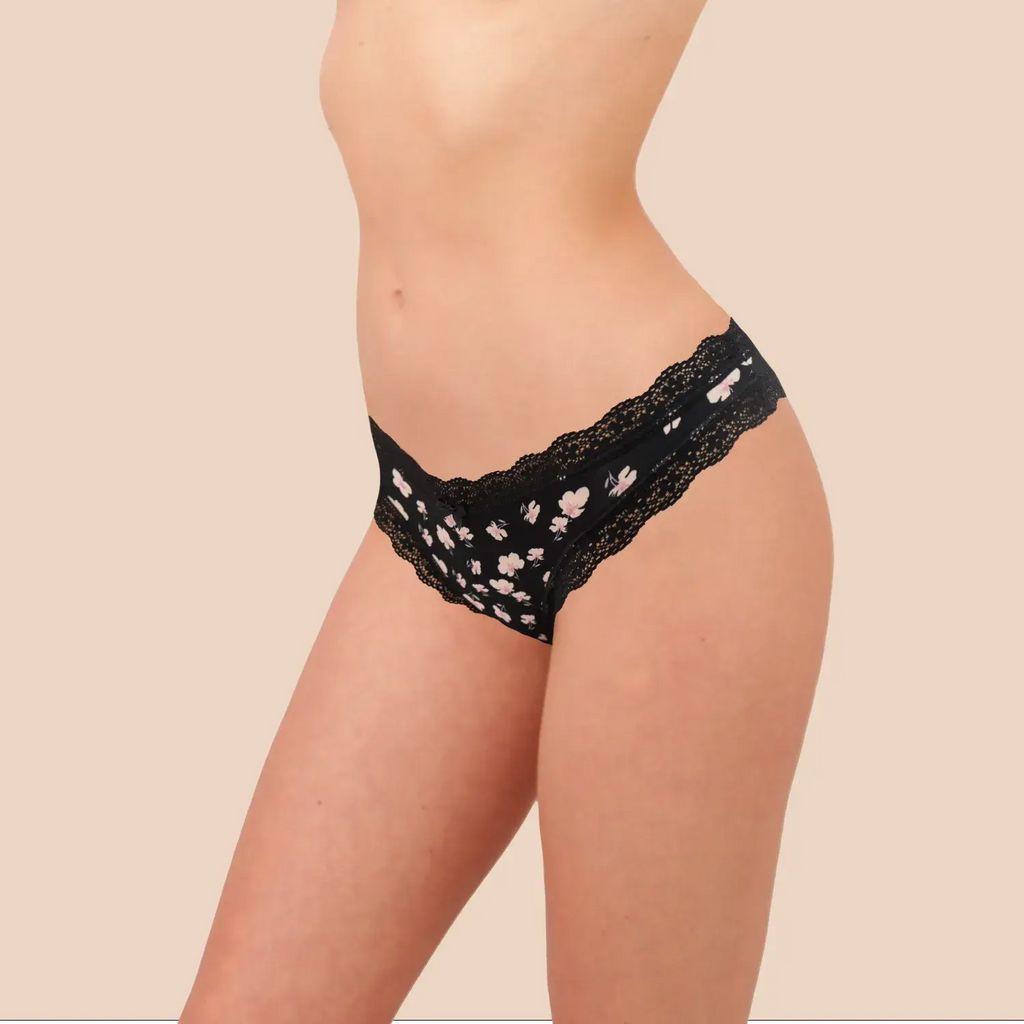 Pack De 3 Bragas Tangas Con Encaje Sexybox Mod. 313