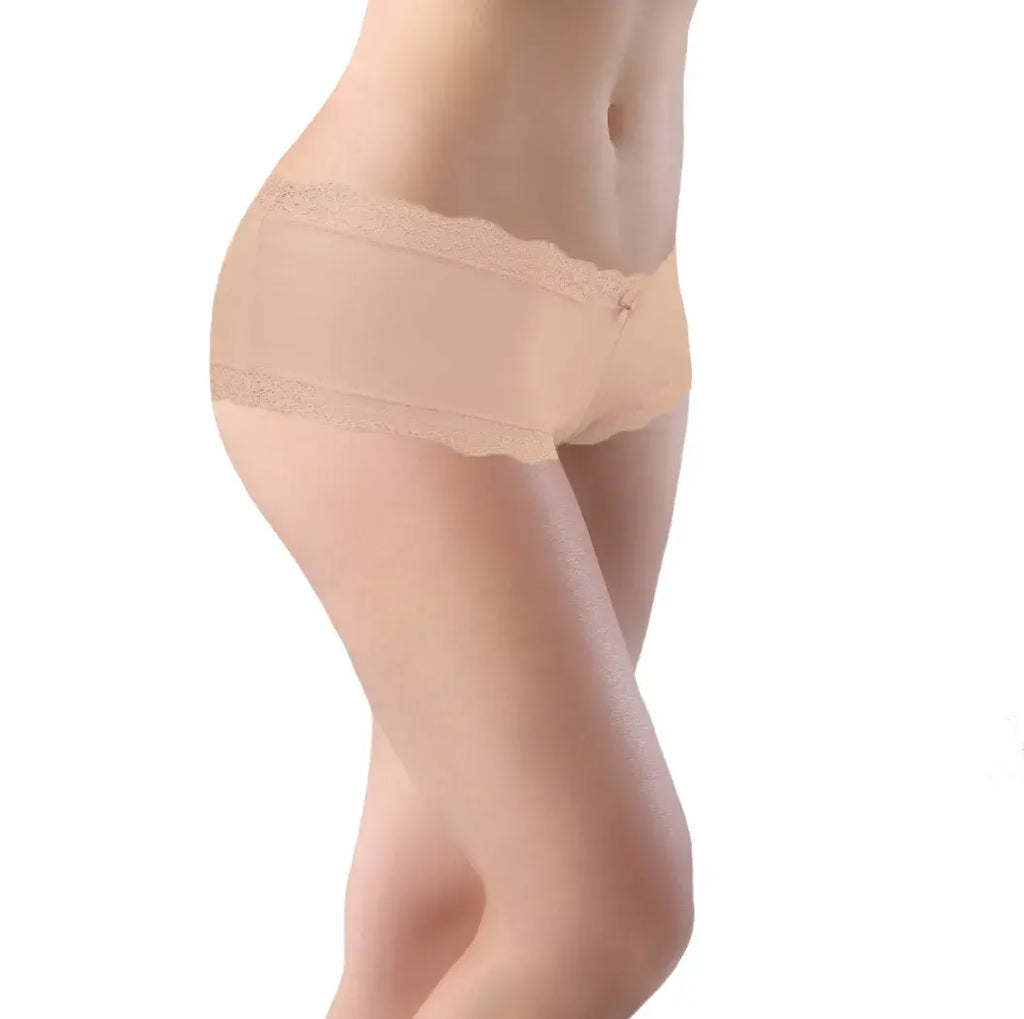 Paquete De 3 Pantaletas Boxer Encaje Sexybox Mod. 21177