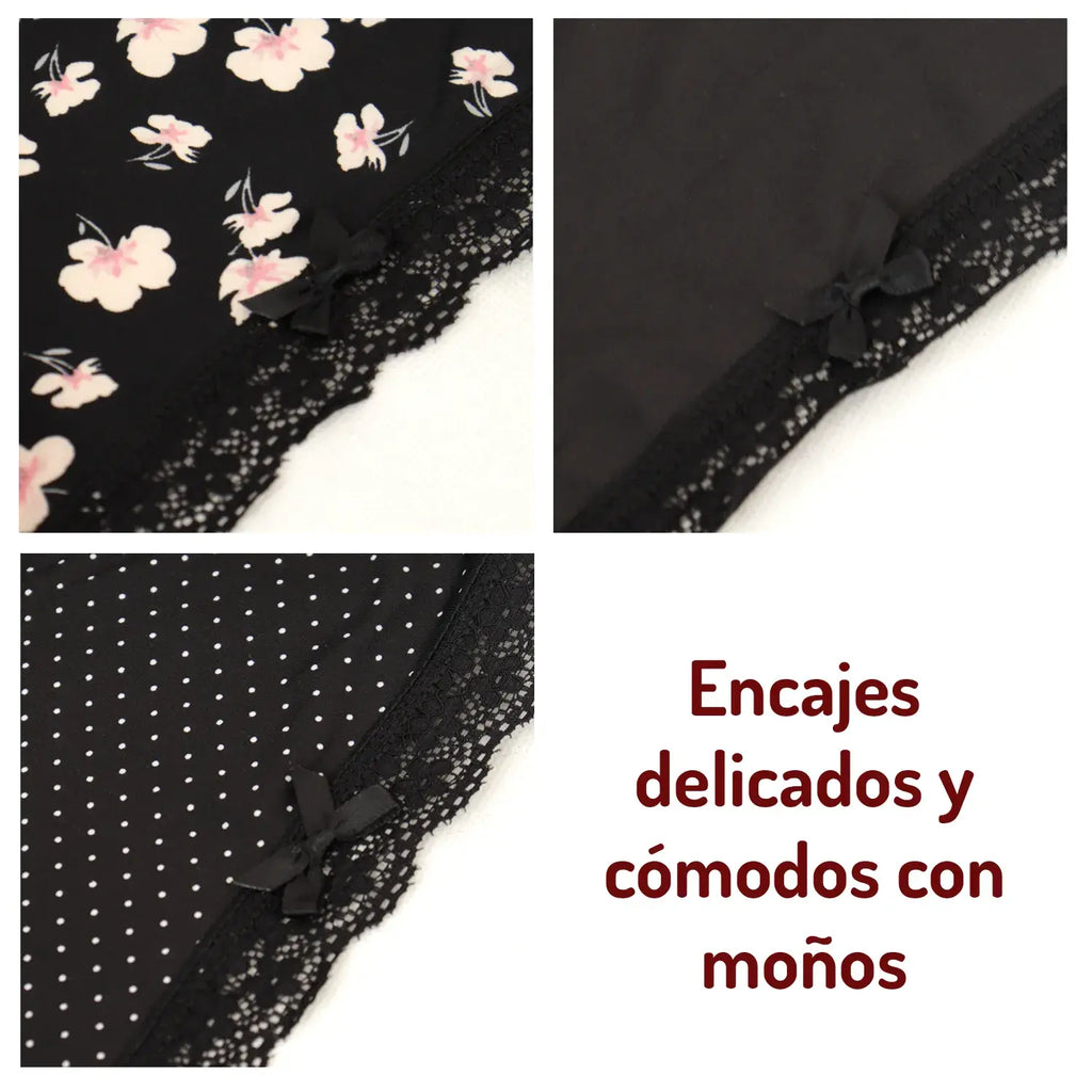 Pack De 3 Bragas Tangas Con Encaje Sexybox Mod. 313