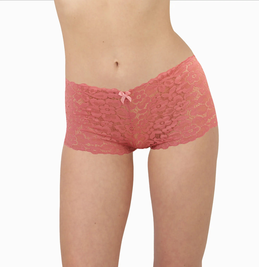 Paquete 3 Boxer Cachetero Encaje SEXYBOX Lencería de mujer Mod. 271