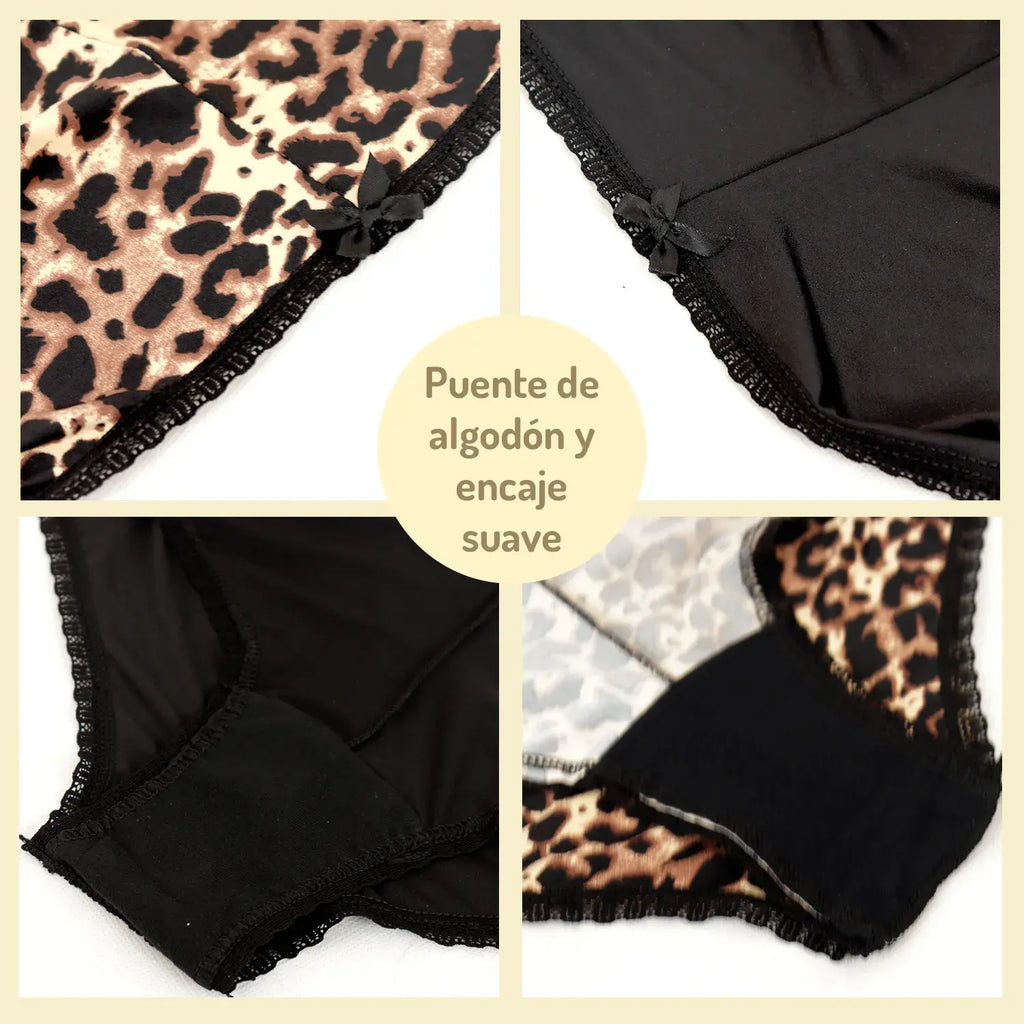 Pack De 3 Boxer Pantaleta Cintura Alta Sexybox Mod. 16048