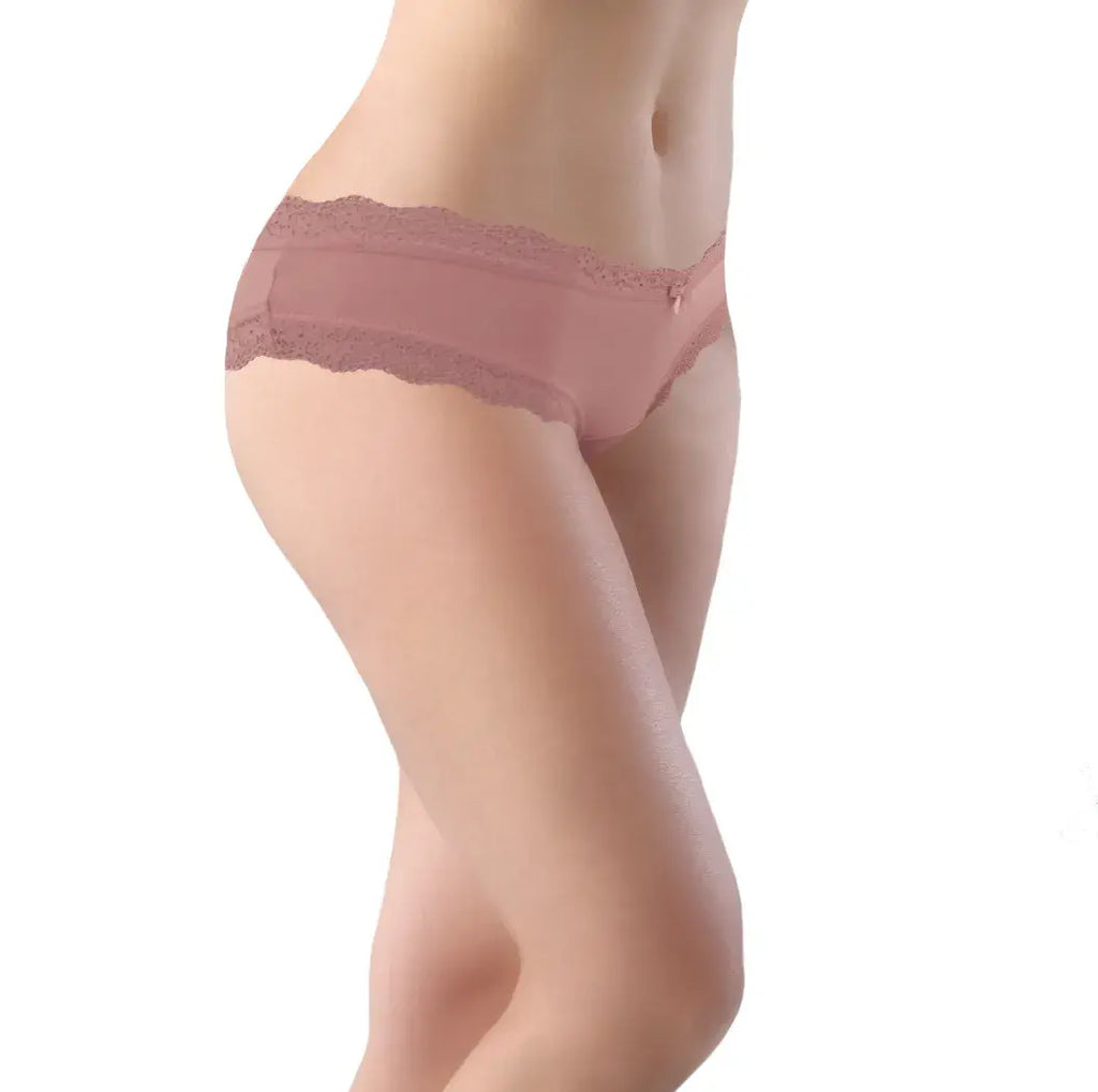 Tanga con encaje Sexybox para mujer paquete de 6 piezas